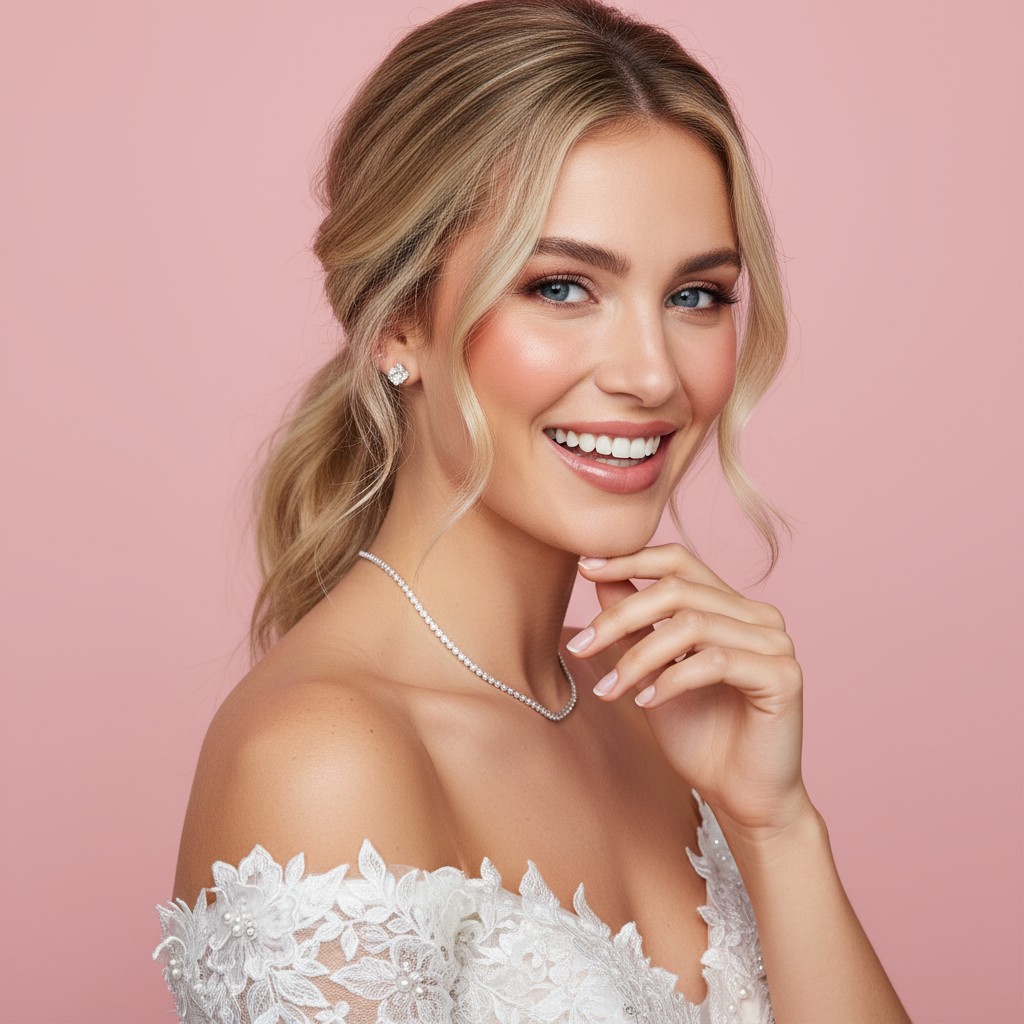 Side Ponytail Updo For Wedding Ideas